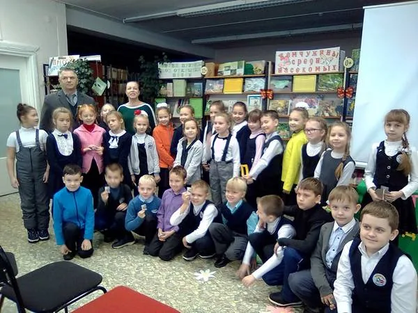 Встреча с марийским писателем С.И. Коробейниковым