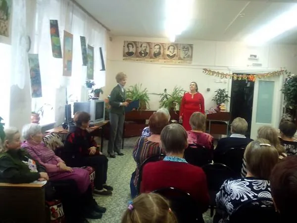 Осенние посиделки «Душою не стареть, год от года молодеть»