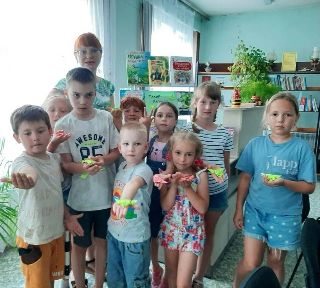 МАСТЕР-КЛАСС «Веселые лягушки»