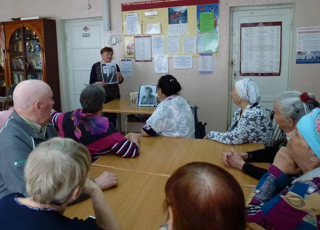 Военно-патриотический час «Муза в солдатской шинели»