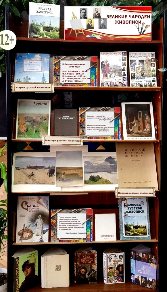 Выставка - знакомство «Великие чародеи живописи»