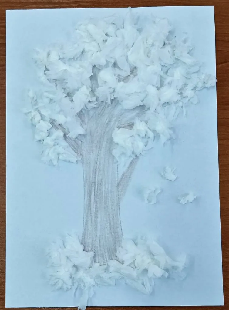 Мастер-класс «Дерево из бумажных салфеток»