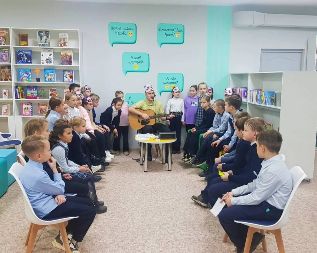 Музыкально-творческий вечер в Центральной детской библиотеке