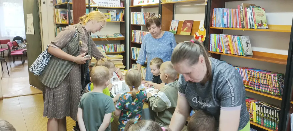 Библиотека принимает гостей