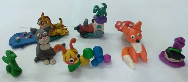 Занятия по лепке из пластилина и конструированию из бумаги «Волшебный мир творчества»