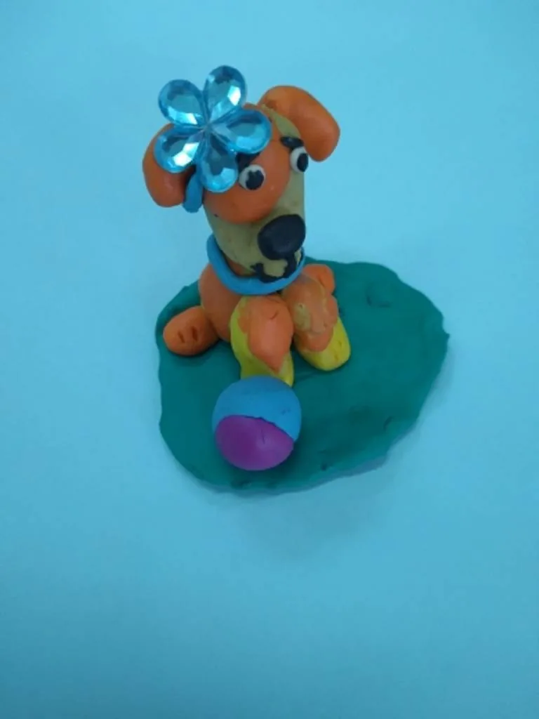 Я леплю из пластелина