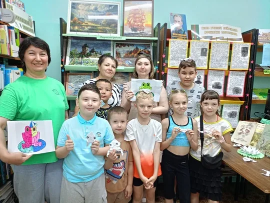 Квест-игра с мастер-классом «По следам лягушки-путешественницы».