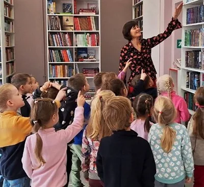 Экскурсия «Первый раз в библиотеке»