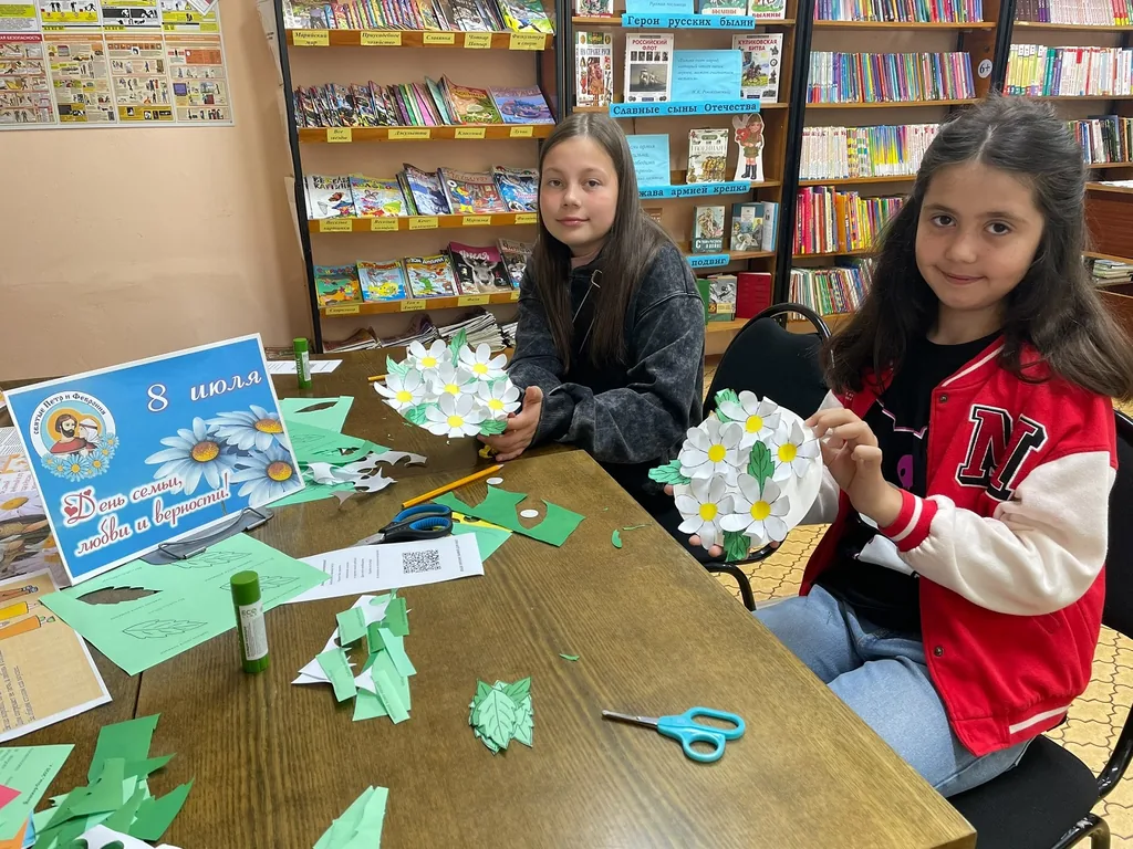 Творческая мастерская «Ромашка – символ семьи»