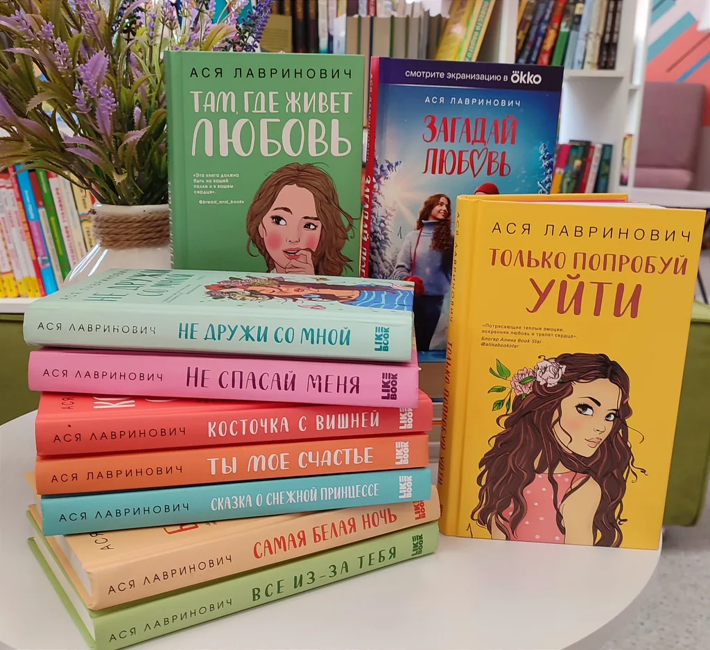 Молодёжные романы Аси Лавринович: книги о подростках и любви