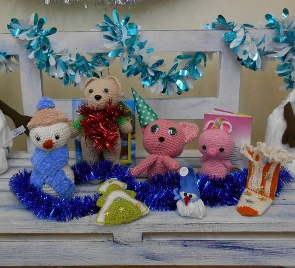 =КНИГОВИЧКИ - 2018= Мастер-класс по вязанию новогодней игрушки