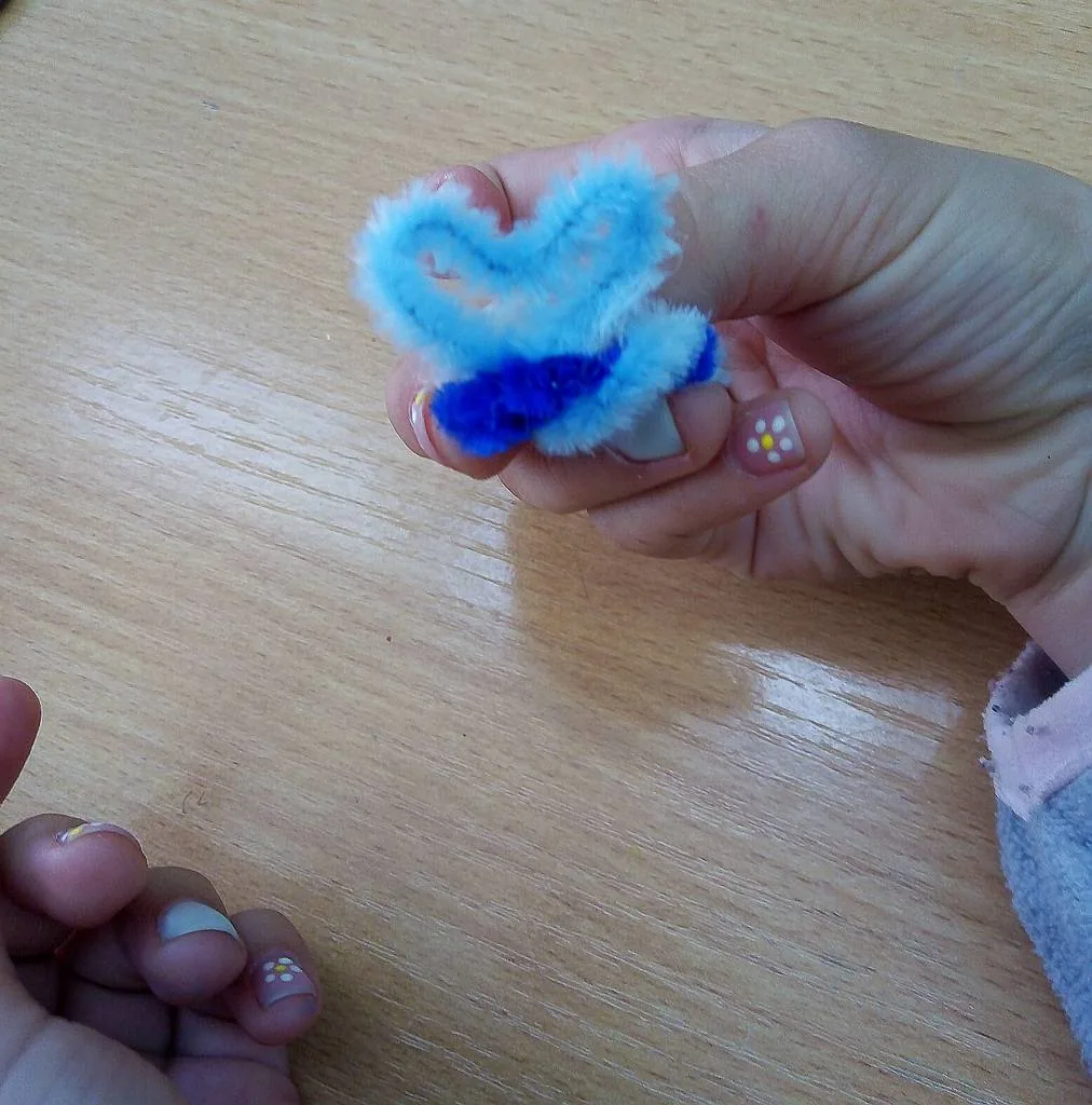 Мастер-класс из синельной проволоки – украшение «колечко»