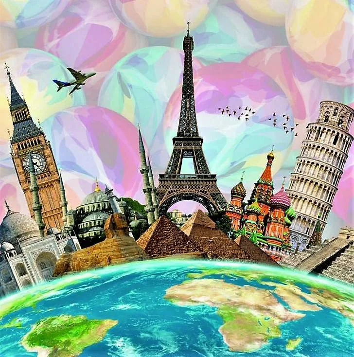 Информационно-тематический стенд  «Каждый город по-своему славен!..» (Ко Всемирному Дню городов)