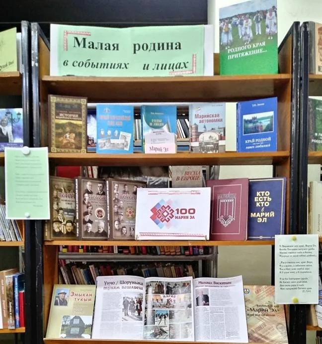 Выставка-экскурс «Малая родина в событиях и лицах»