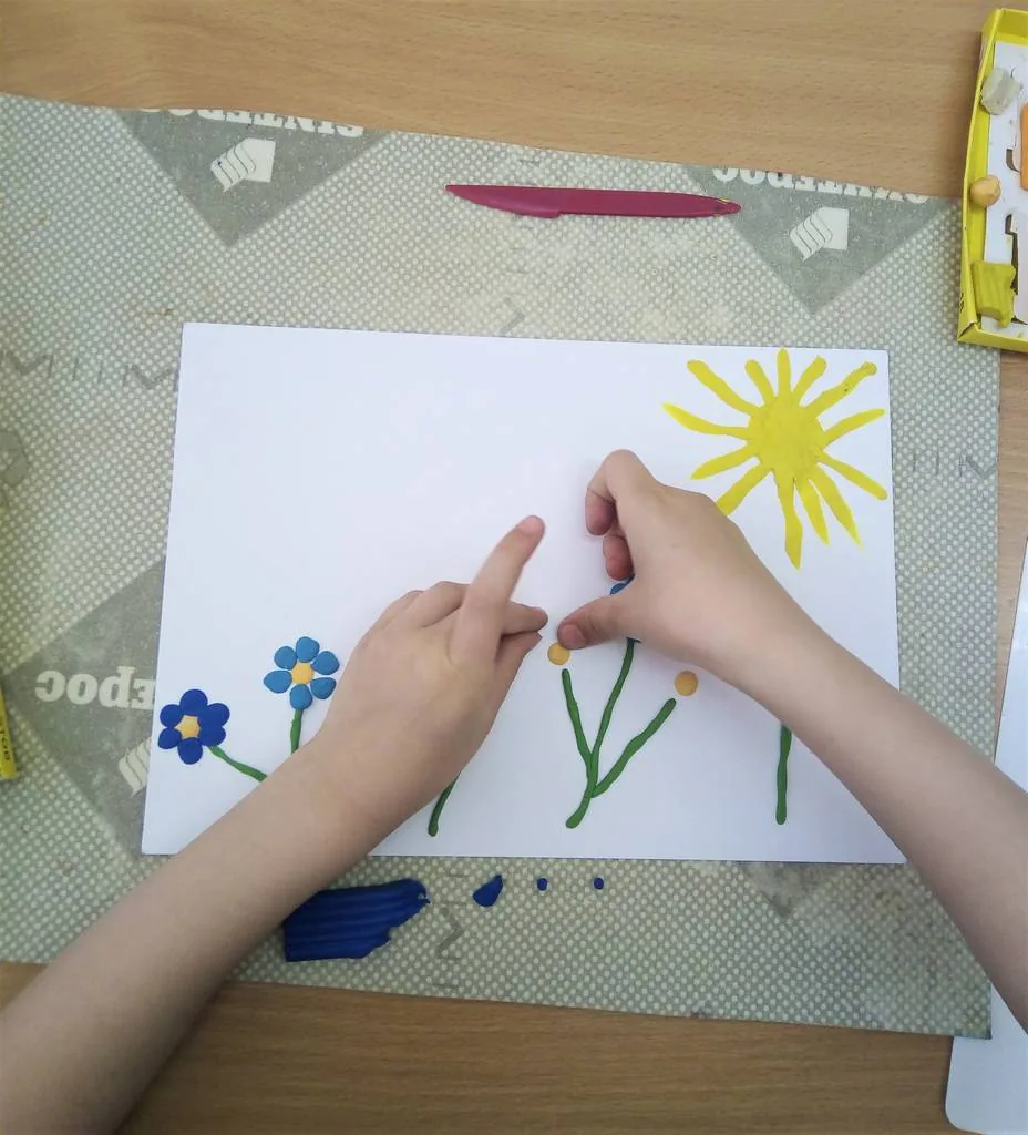 Пластилинография «Навстречу солнцу»