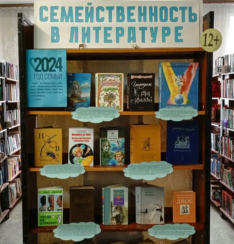 Выставка-досье «Семейственность в литературе»