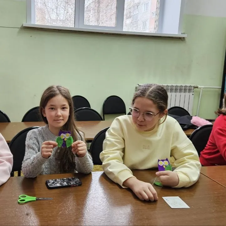 Мастер-класс «Совушка из фетра» в кружке «Золотые ручки»