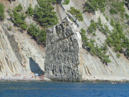 Скала Парус в Прасковеевке