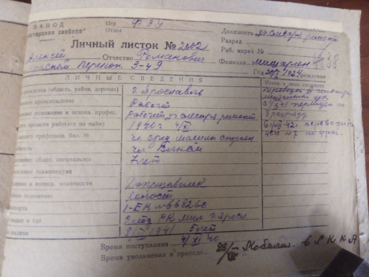 Мишарин Алексей Романович