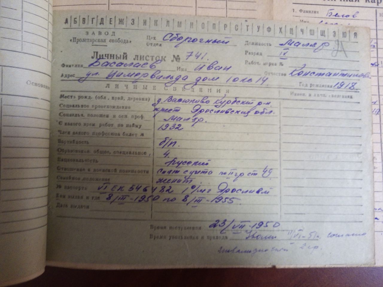 Басалаев Иван Константинович