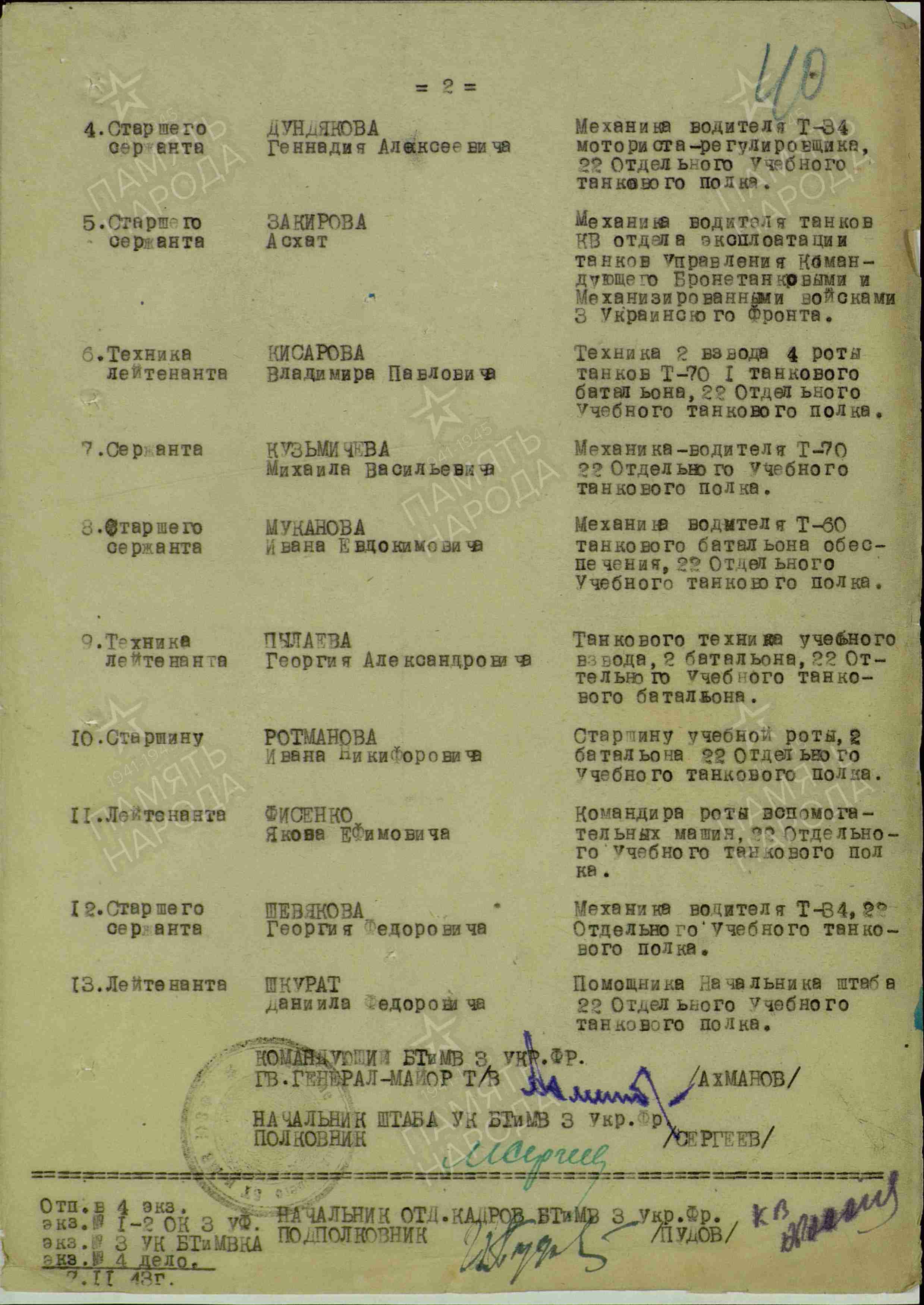 Дундяков Геннадий Алексеевич