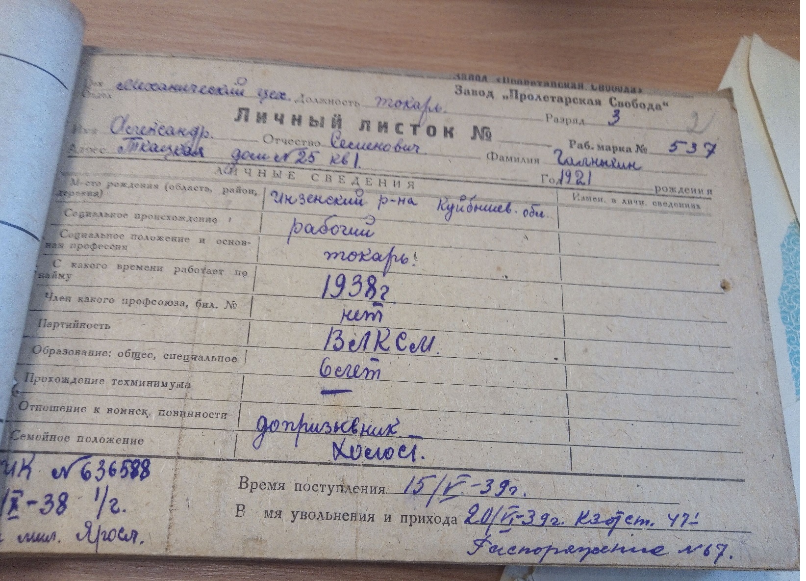 Галныкин Александр Семенович