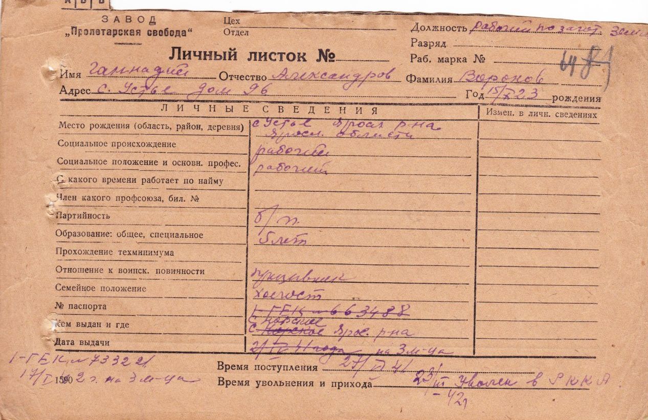 Воронов Геннадий Александрович