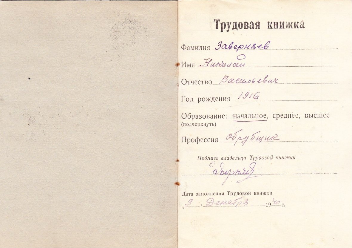 Трудовая книжка_1