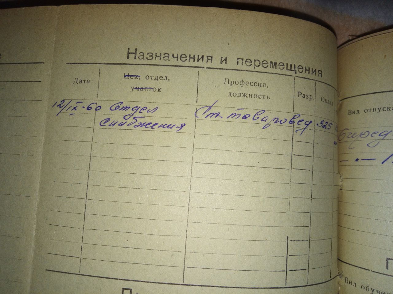Личная карточка_оборот