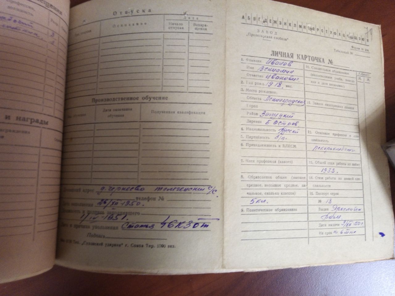 Иванов Вениамин Иванович