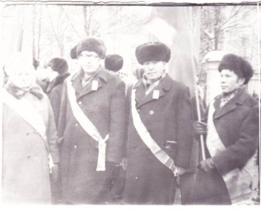 Демонстрация 1982 Октябрь