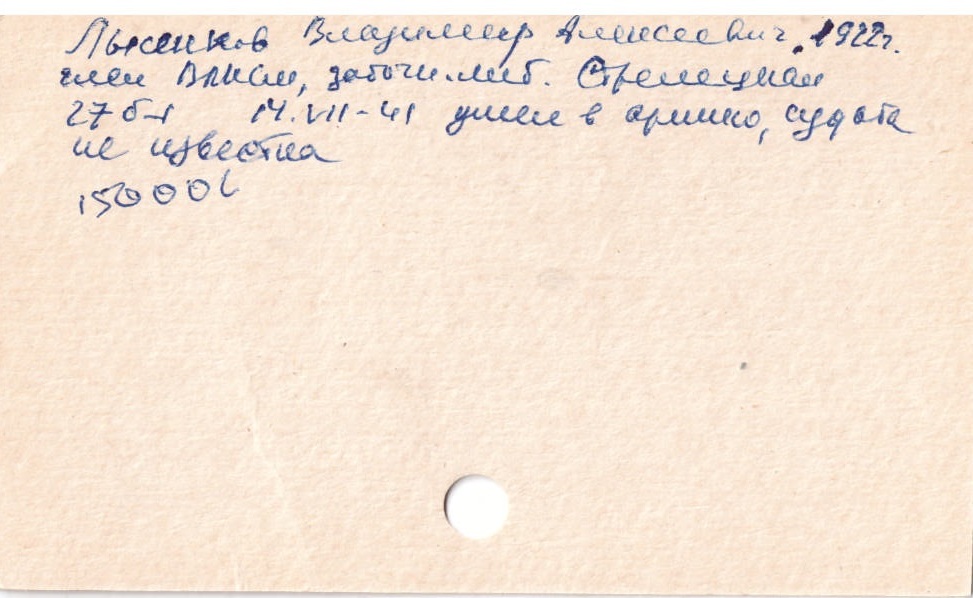 Карточка