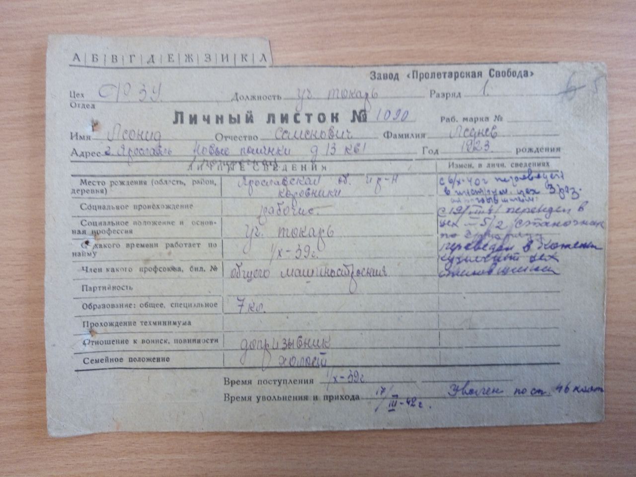 Леднев Леонид Семенович