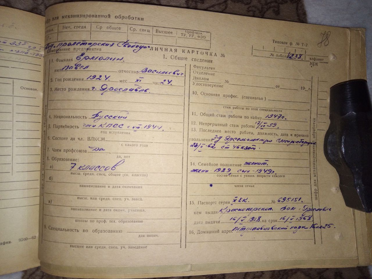 Ермолин Павел Васильевич