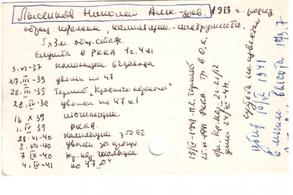 Лысенков Николай Александрович