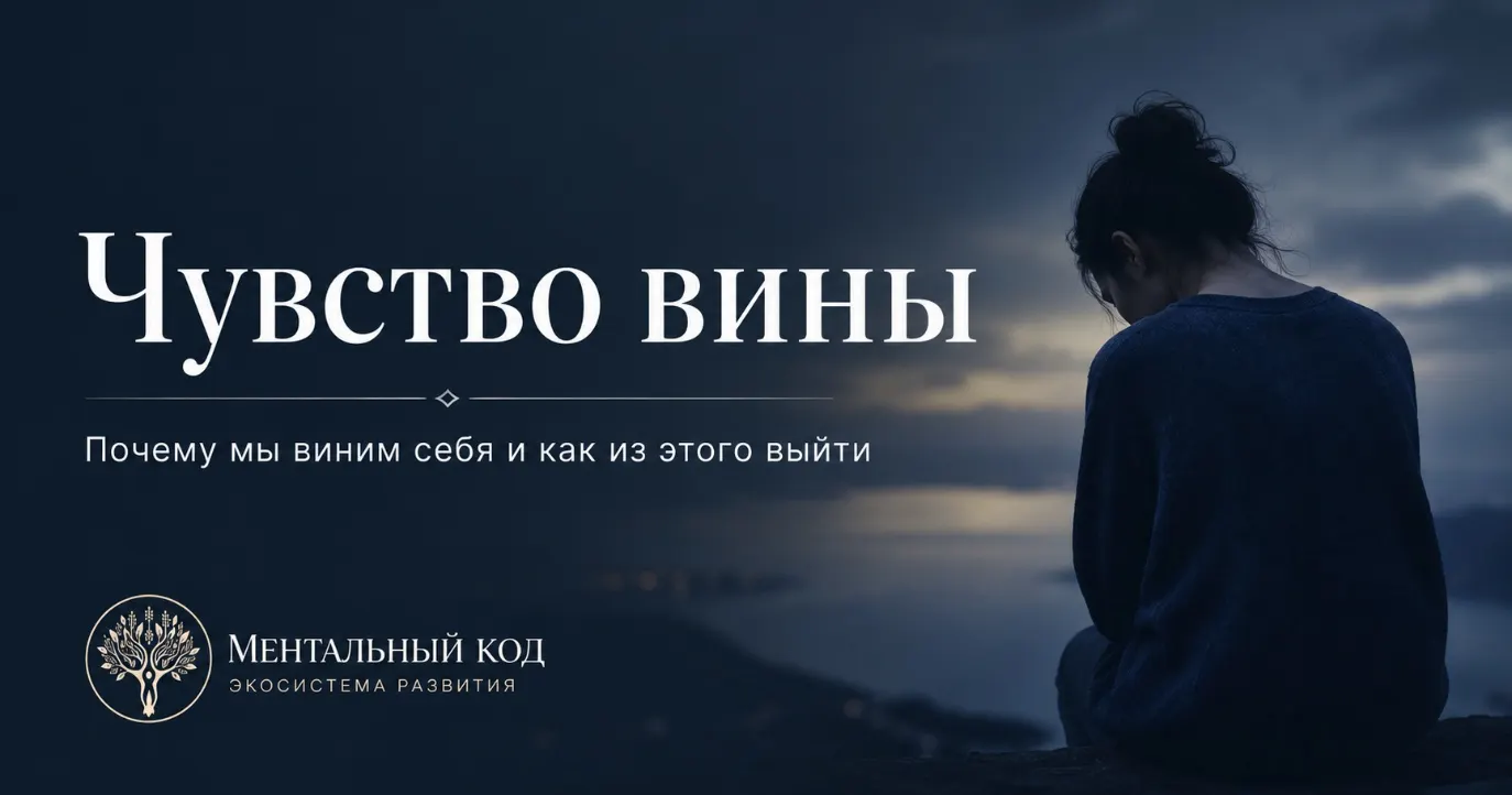 Чувство вины: почему мы виним себя и как из этого выйти