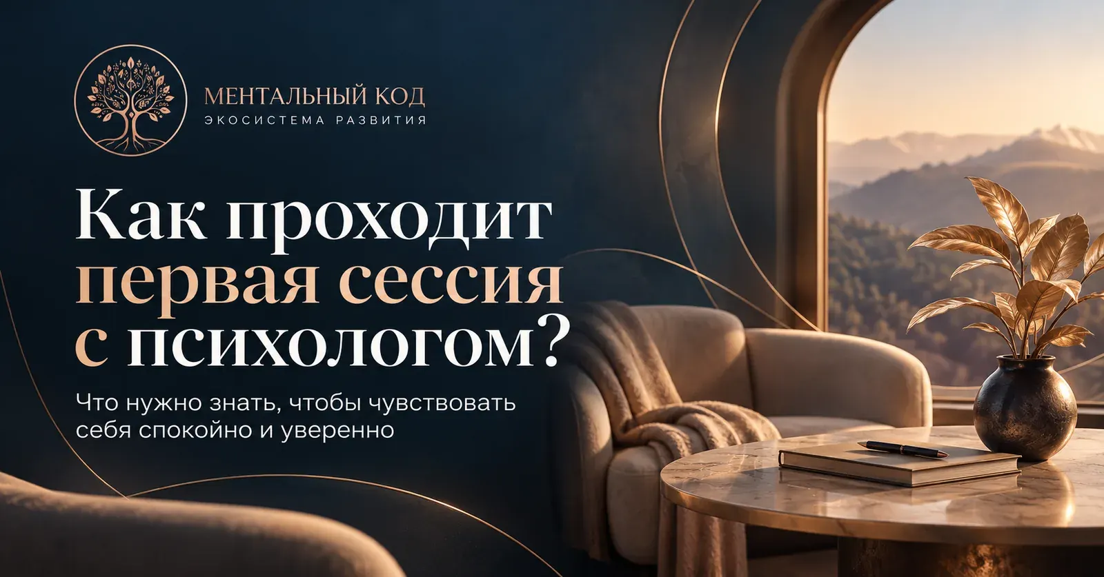 Как проходит первая сессия с психологом: что нужно знать
