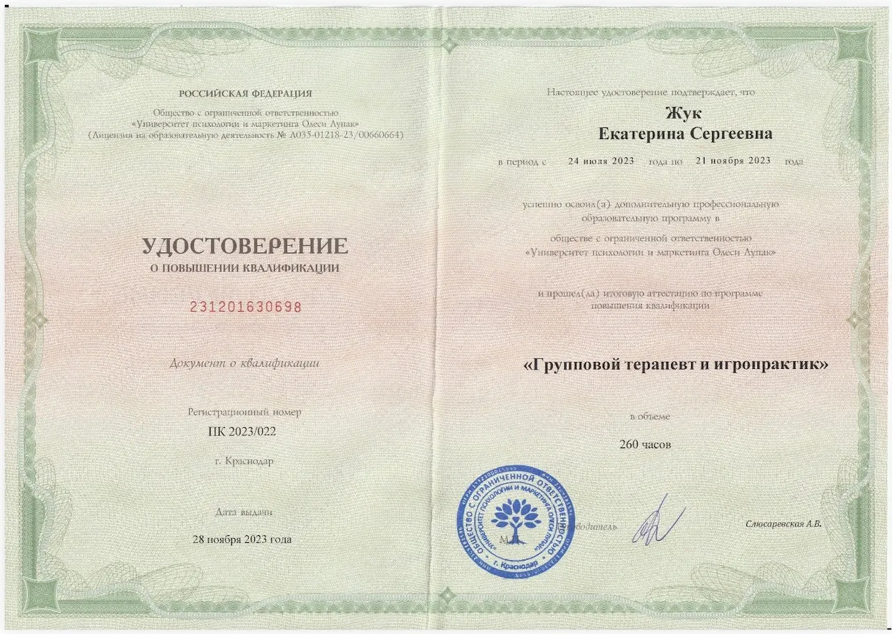 Екатерина Жук — Portfolio 2