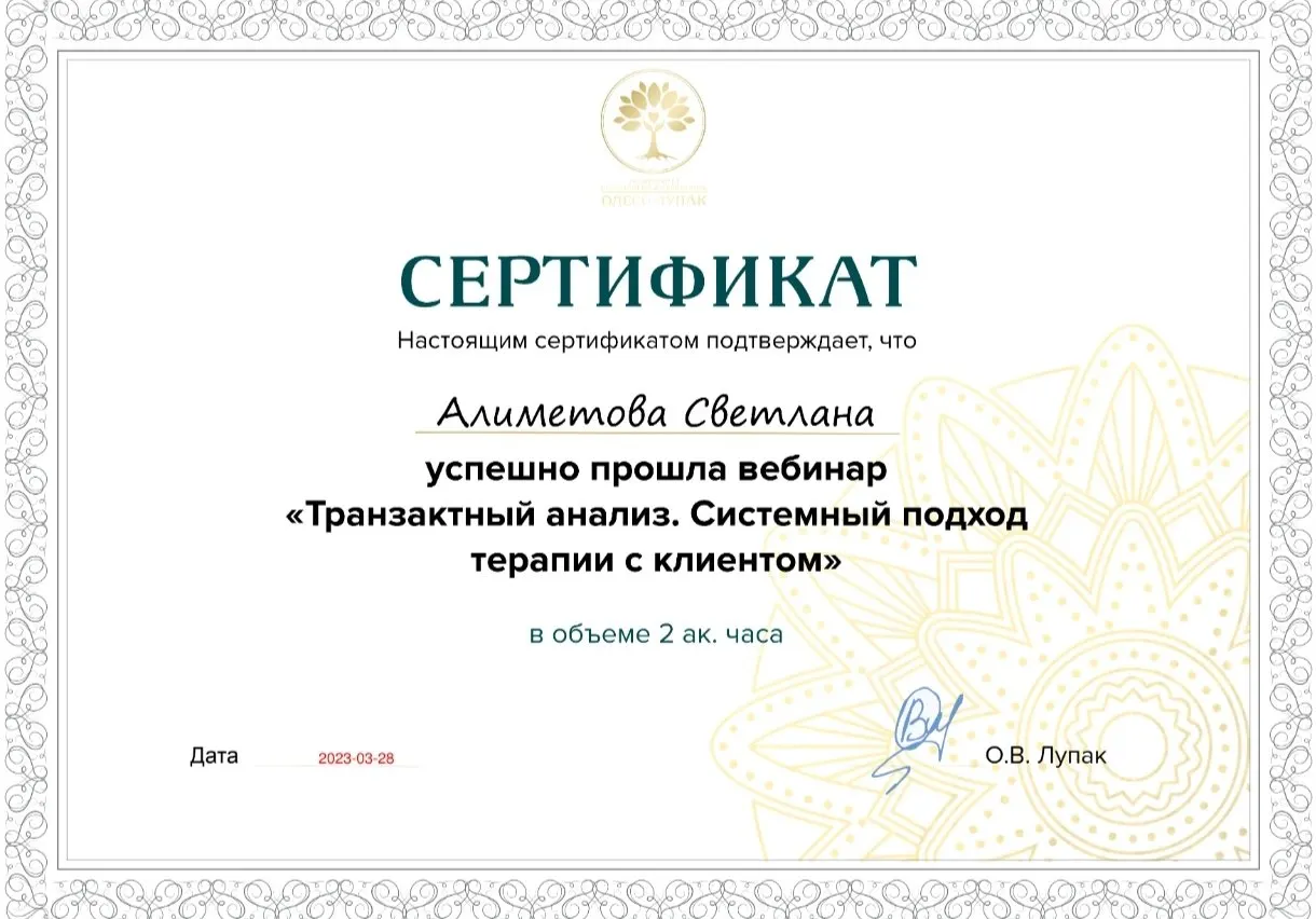 Светлана Алиметова — Portfolio 6