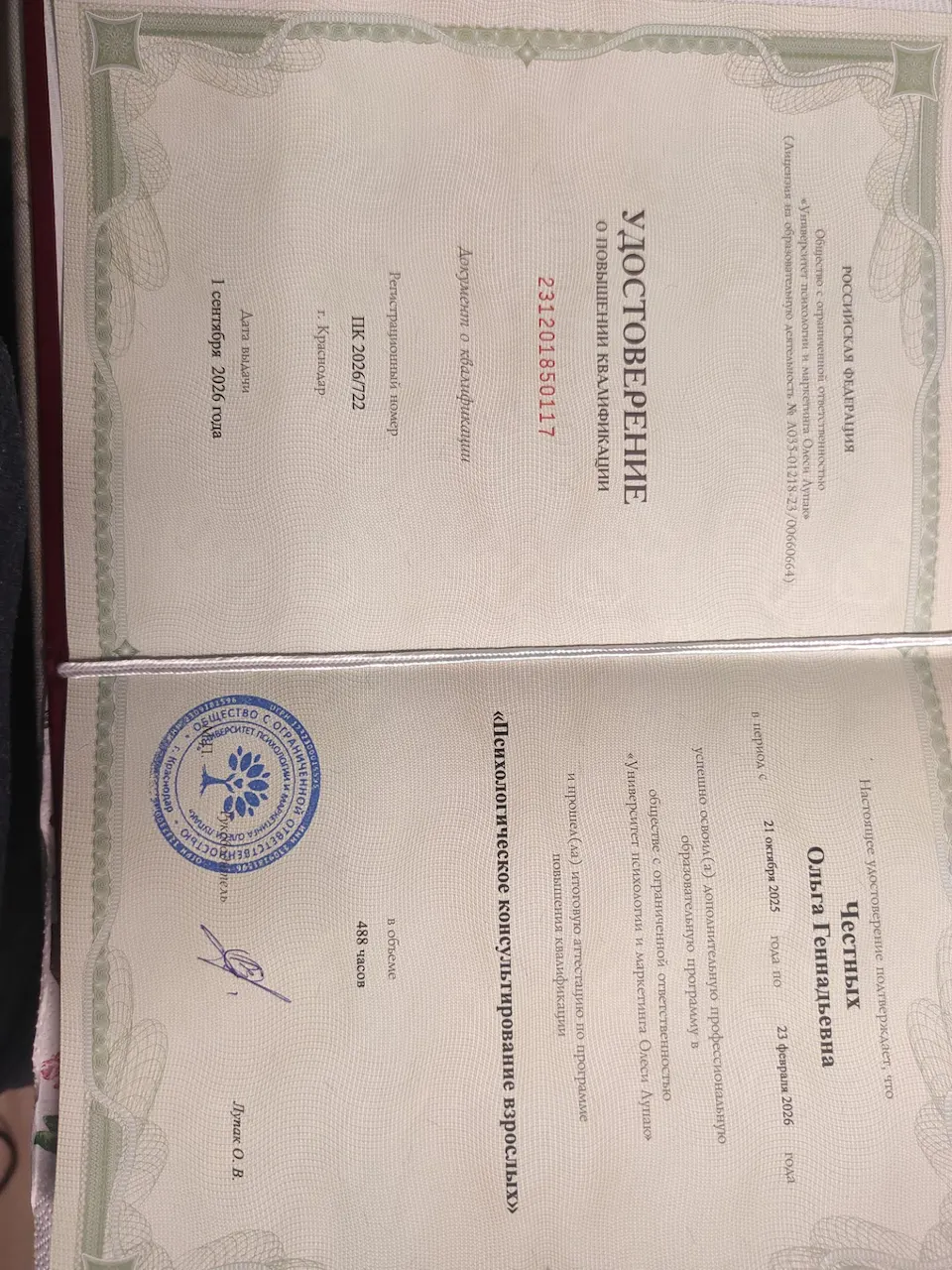 Ольга Честных — Портфолио 4