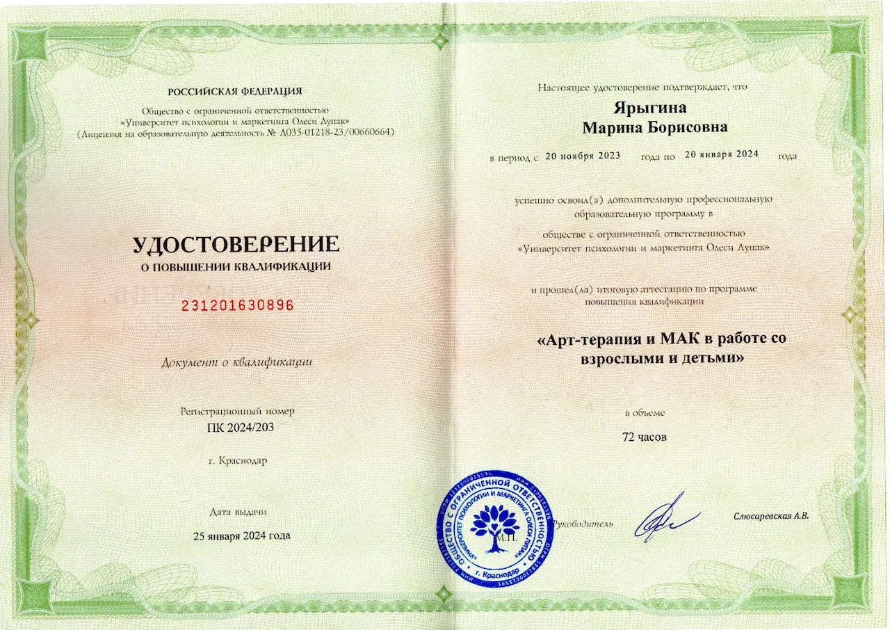 Марина Ярыгина — Портфолио 5