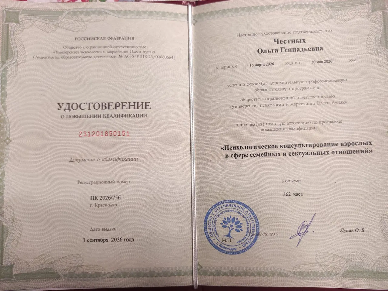 Ольга Честных — Портфолио 2