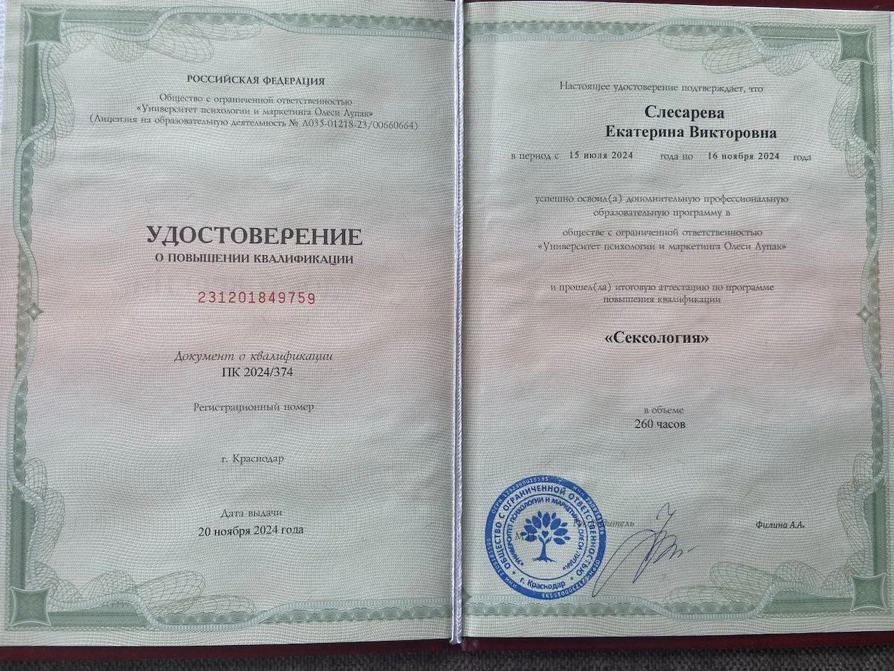 Екатерина Слесарева — Portfolio 5