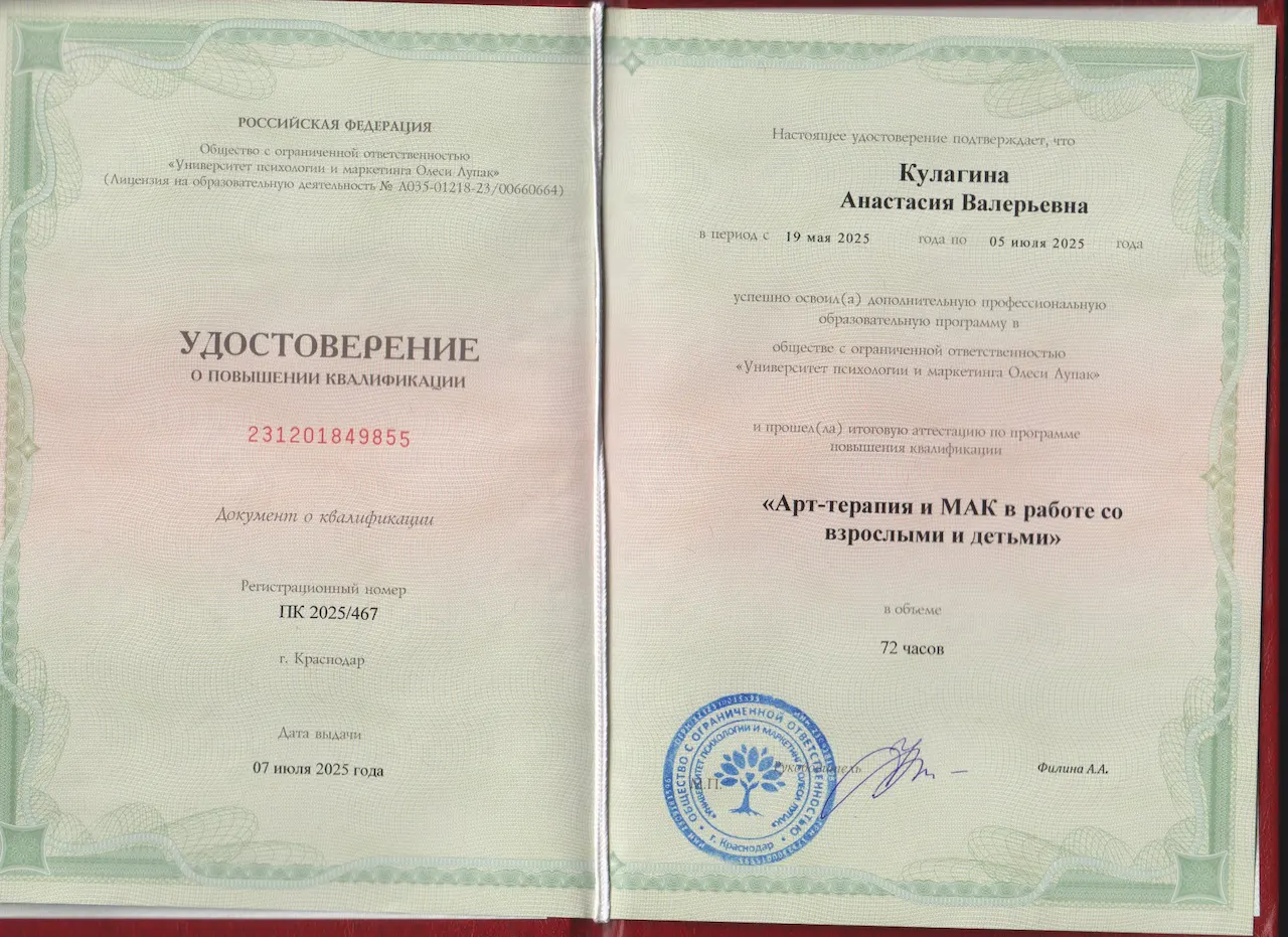 Анастасия Кулагина — Портфолио 4