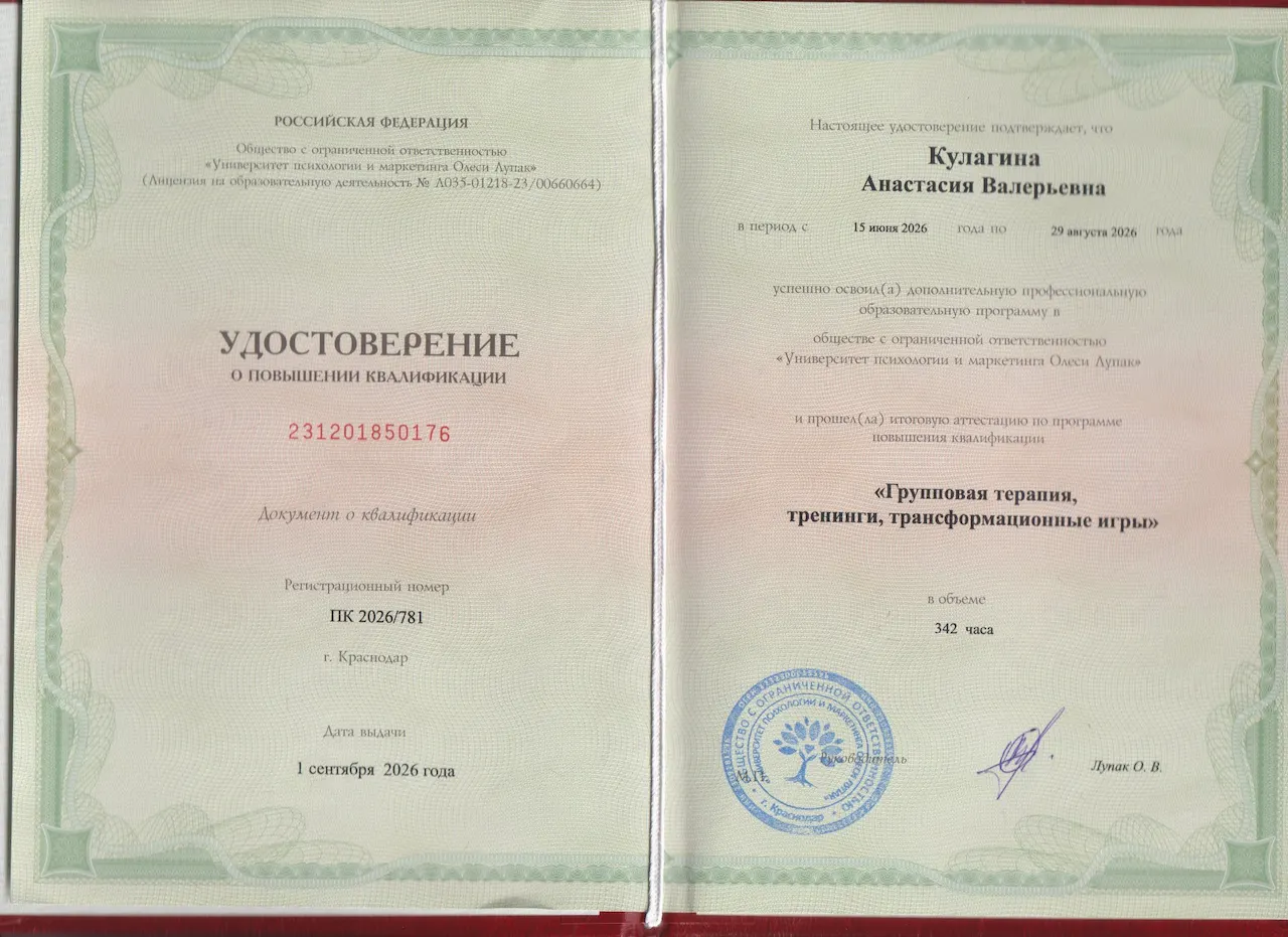 Анастасия Кулагина — Портфолио 6