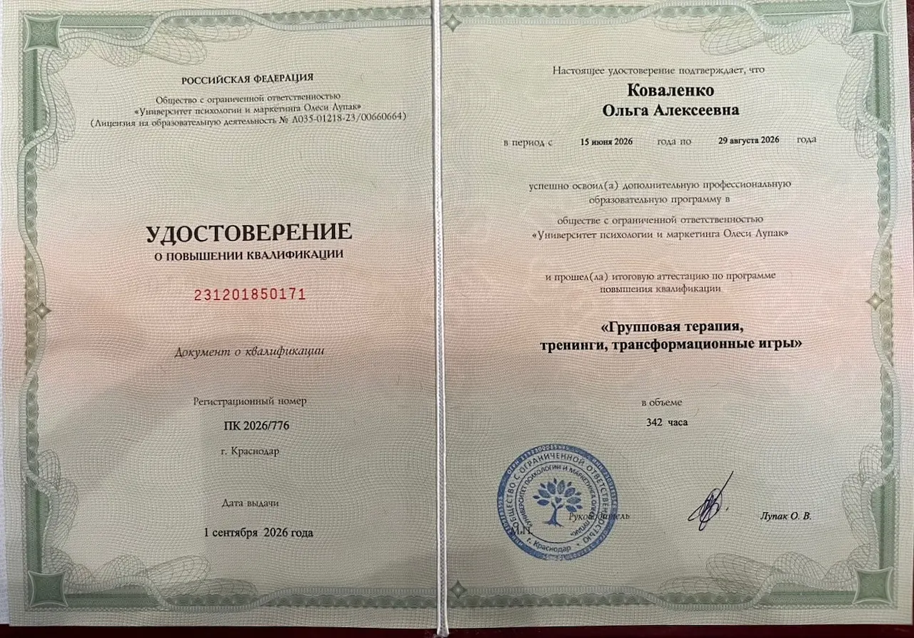 Ольга Коваленко — Портфолио 3