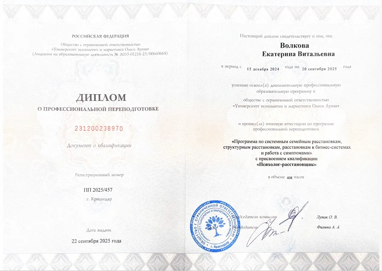 Екатерина Волкова — Portfolio 4