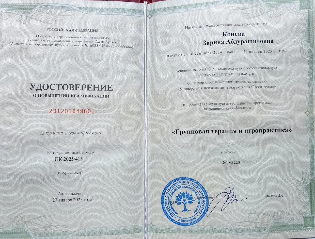 Зарина Конева — Portfolio 5