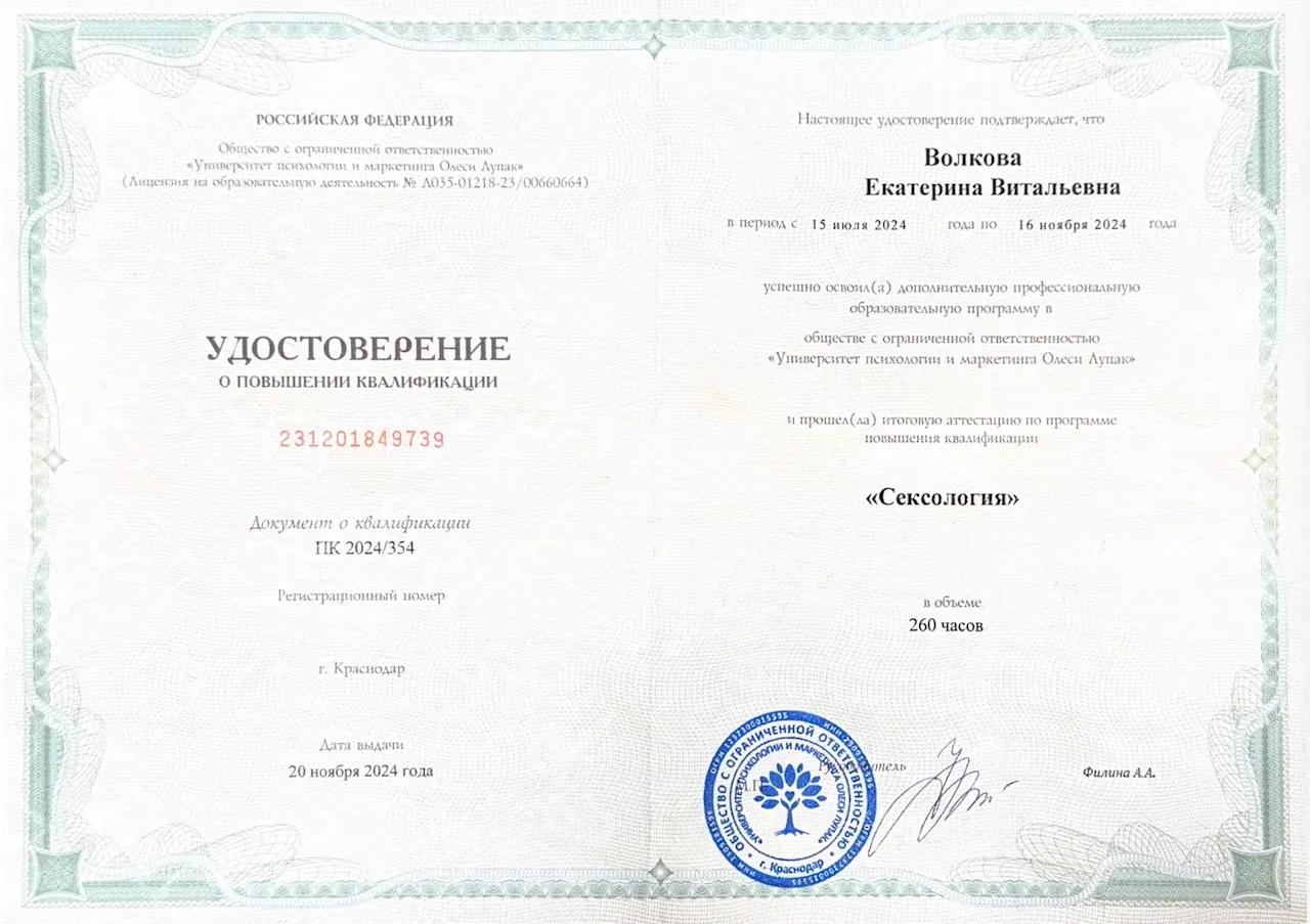 Екатерина Волкова — Portfolio 3