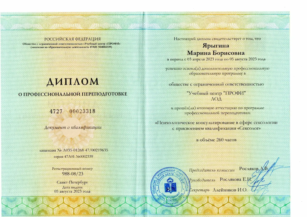 Марина Ярыгина — Портфолио 3